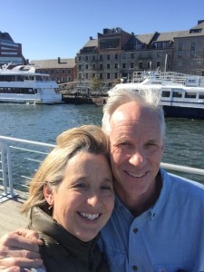 With my best friend and business partner at the Long Warf in Boston